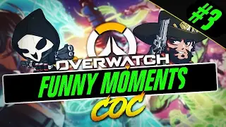 Overwatch Funny Moments - REINHARDT QUAD KILL, WIZARD OF OZ RAGE, LAG BAN 2.0 & MORE!