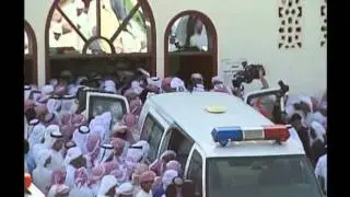 تشييع جنازة لاعب المنتخب الاماراتي ذياب عوانه