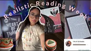 Realistic Reading week| Can I reach my Goodreads goal!!!