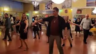 Waltz Line Dance - With Ukrainian Music - Dance Lessons for Beginners