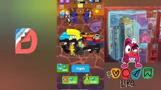 Merge Monster Rainbow Alphabet |Alphabet battle Monster - part 12