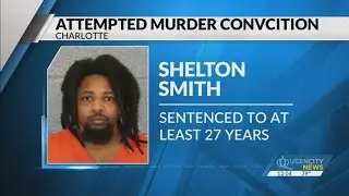 Man sentenced after shooting at CMPD officers
