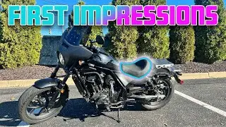 Первые впечатления от сиденья Rebel 1100 Mustang | Тест ветрового стекла Gustafsson