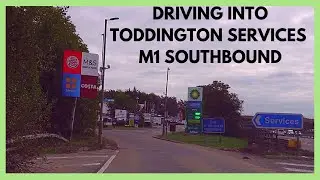 🚗⛽Driving to Toddington Services | M1 motorway | MOTO Service Station | Electric Vehicle Charging⛽🚗