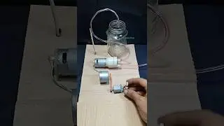 How I Powered a Water Pump Using Pulley Belt Drive Mechanism #project #waterpump #dcmotor