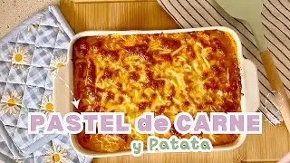 PASTEL de CARNE y PATATA *Receta Fácil y Rápida*