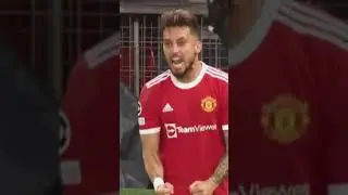 Alex Telles smashing Villareal for Manchester United #shorts