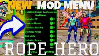 ROPE HERO VICE TOWN GAMEPLAY NEW MOD MENU |#viral #ajjubhai94 #trending