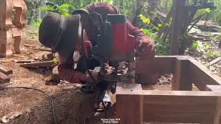 The Process Of Making A Very Nice Cabinet.
