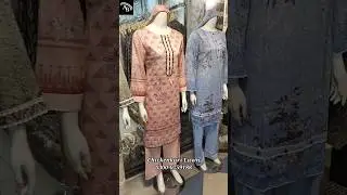 Eid Collection Chickenkari Lawn Dress Designs 2023#pakistanidress #shorts @abhouseoffashion