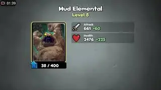 Castle Crush Mud Elemental update lv7 -lv8