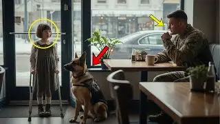 Can I sit here?&rdquo; A disabled girl asked a U.S. Marine and his dog &mdash; what happened next stunned all
