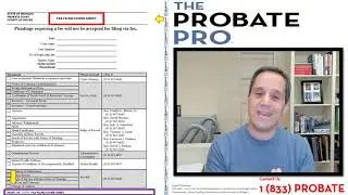 Wayne County Probate Court - Fax Filing Cover Sheet #TheProbatePro #Filing #Probate #WCPC.us #Fax