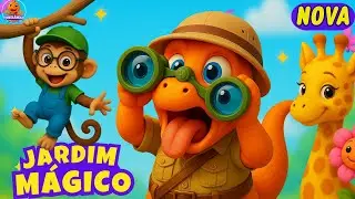 🌟 AO VIVO: Dino no Jardim Mágico 🦖🎶 +1H de Música Infantil