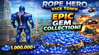 Epic Gems collection of rope hero voice town #viral#game#video#ropeherovoicetown