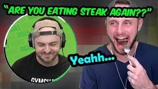 SSundee Gets CAUGHT Eating STEAK in Sigils' VIDEO!