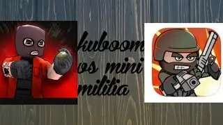 Which game is better kuboom or mini militia🤔?