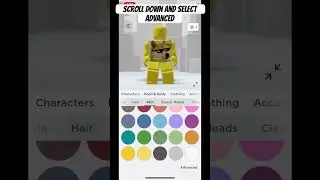 How to change default clothing colour in Roblox