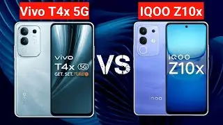Vivo T4x 5G vs IQOO Z10x 5G - Full comparison🔥❤  @TechnicalGuruji 