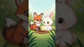 Here is the first short story#story #kids #fox #bunny #kidsstories #viralvideo #viralshorts #binlytv