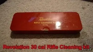 Old Revelation 30 cal. Rifle Cleaning Kit (Like New)