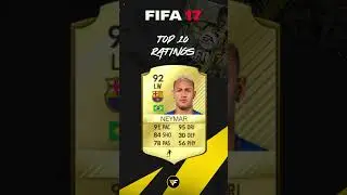 𝗧𝗢𝗣 𝟭𝟬 𝗹 𝗙𝗜𝗙𝗔 𝟭𝟳 𝗥𝗔𝗧𝗜𝗡𝗚𝗦  #eafc24 #fifa #gameplay #eafc #ea #fifa23 #trading #fut #shorts #fifa17