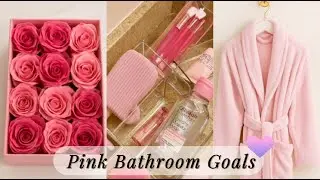 Pink Bathroom Reset 💗 | Satisfying ASMR Tik Tok Compilation ✨