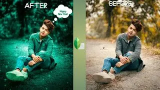 snapseed creative New Year photo editing how to photo in snapseed editing