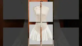 How to Style a Ruched Tie-Up Linen Mini Dress | Everyday Outfit Ideas #shorts