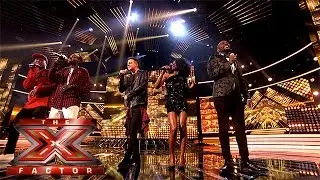 The Final 13 perform One Direction&rsquo;s Perfect | Week 1 Results | The X Factor 2015