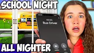 ALL NIGHTER on a SCHOOL NIGHT...HUGE MISTAKE 😳