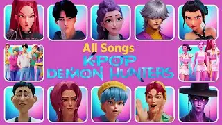 Guess The K-Pop DEMON HUNTERS Song & Characters by Their Voice| Rumi, Mira, Zoey, Jinu, Demon.