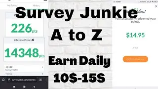 survey junkie review A to Z 2022 || #armantech #surveyjunkie #survey2022 #usasurvey
