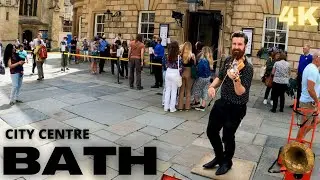 A walk through BATH - England - City centre
