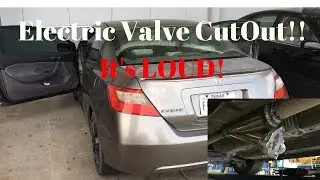 Installing an electric E cutout on a honda civic