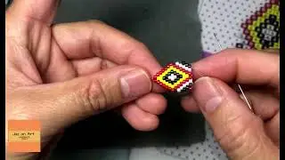 Tribe Earrings beadings Part three