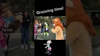 Fursuit dancing competition (Furry Meme)