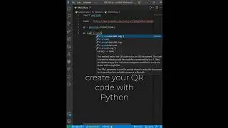 Create your QR code with python #Shorts