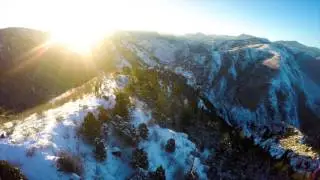 Denver Sunset   Drone Fly
