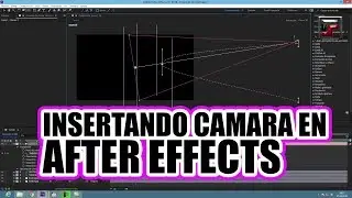Insertando  Cámara en After Effects