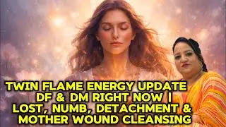 Twin Flame Energy Update ⚡ DF & DM Right Now | Lost, Numb, Detachment & Mother Wound Cleansing