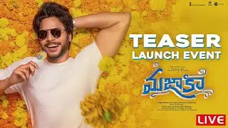 Mazaka Movie Teaser Launch Event Live | Sundeep Kishan | Ritu Varma | Thrinadha Rao Nakkina