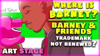 David Joyner and BARNEY | Barney Trademark REFUSED? Barney YT Goes Without Thumbnails | ArtStage