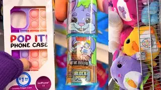 ✨99 Cent Store ✨Shop with me 2022, Collins key Fake Food, Pop its, Easter Candy & Squishmallows