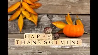 Happy Thanksgiving from Science Universe!
