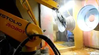 EPISTOLIO ROBOT - Verniciatura a Liquido Metallo, Liquid Painting Metal Sector