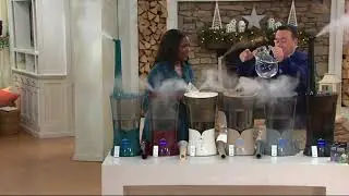 Air Innovations Clean Mist Top Fill Humidifier with Aroma Tray on QVC