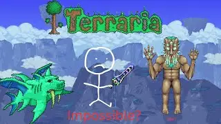 Can You Beat Terraria With Endgame Gear? Impossible Challenge!
