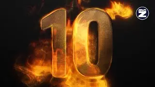 Countdown 10 seconds with epic music - 10 Sec - Countdown timer with voice - Go & Start