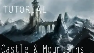 Digital Art - Castle and Landscape Tutorial